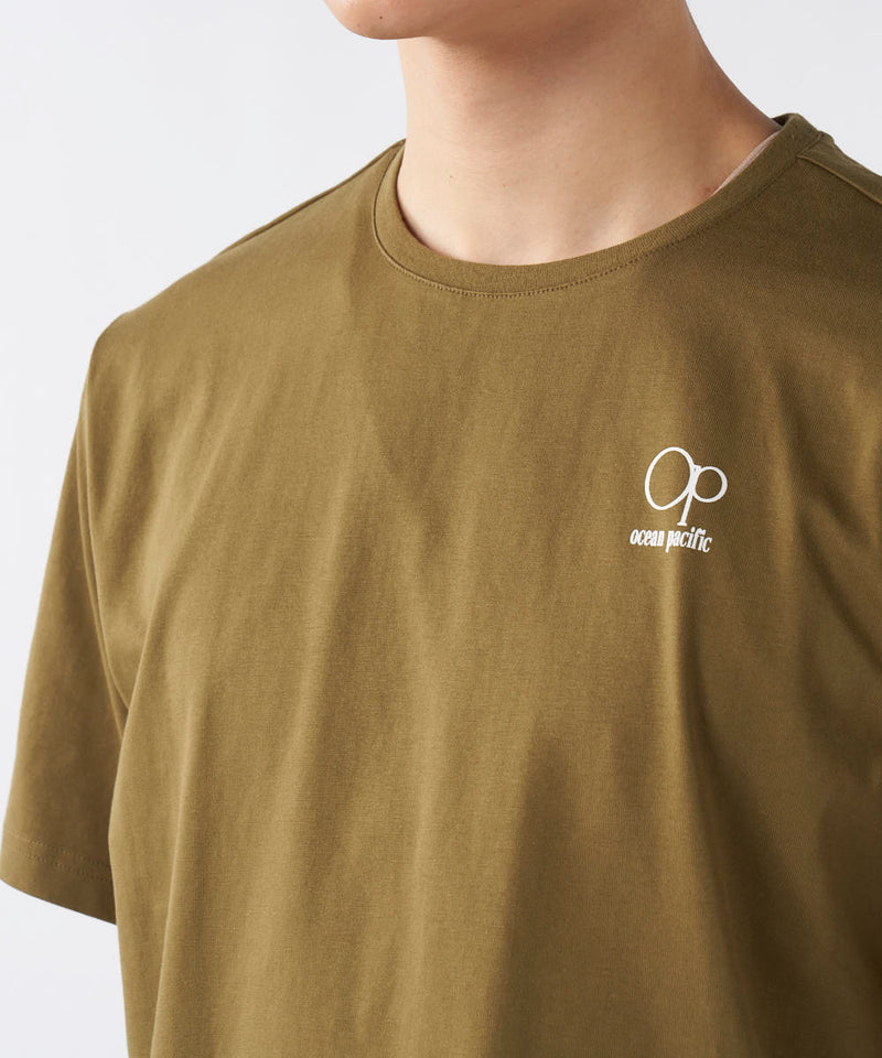 ワンポイント ベーシック ロゴ 度詰めTシャツ