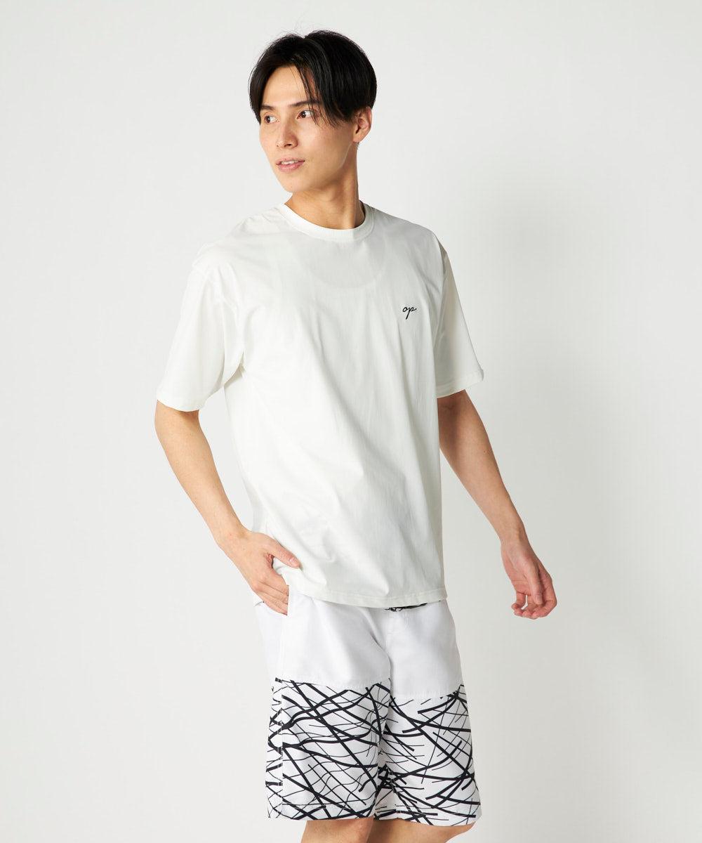 水陸両用】バックプリントストレッチTシャツ| オーシャンパシフィック