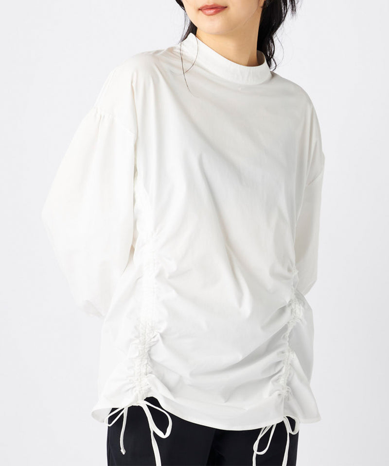 【シワになりにくい・軽量速乾・UPF50+】水陸両用　ペアテックス ドローストリング2wayシャツ