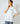 フラワーバックプリントTシャツ