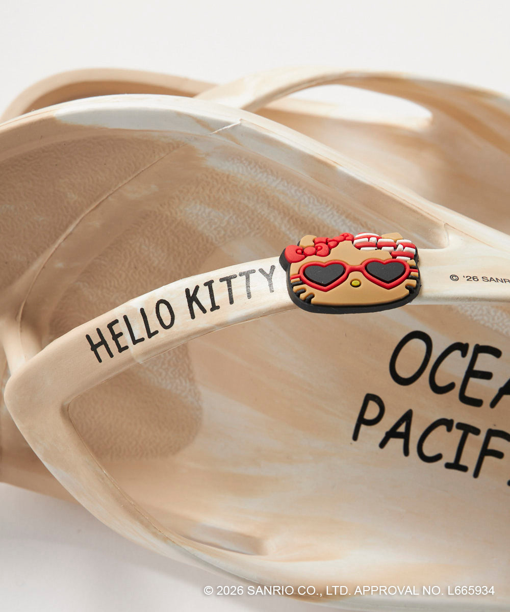 Ocean Pacific×ハローキティ】ビーチサンダル - Ocean Pacific